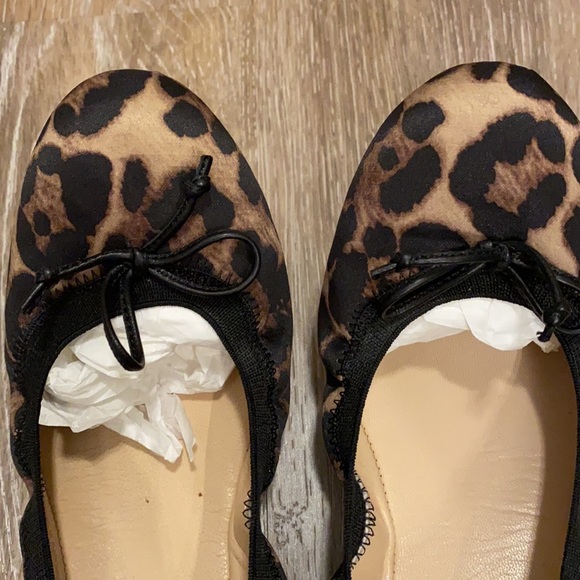 J. Crew Ava Leopard Ballet Flats - Picture 2 of 4